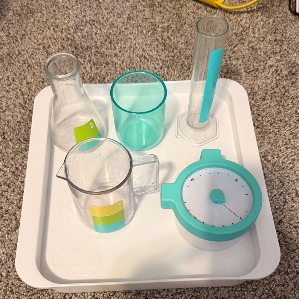 Kids STEM Lab Set in Teal - Educational Science Play Kit